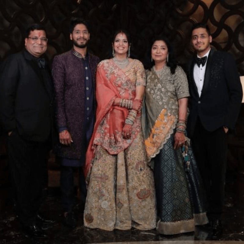 A couple matched through Evara Matrimony